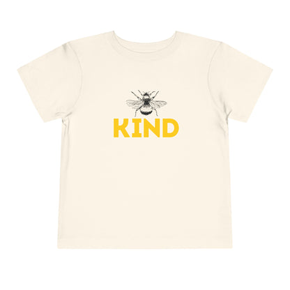 Bee Kind - Unisex Toddler/Kid - Front Print on Light & Dark Tees👕
