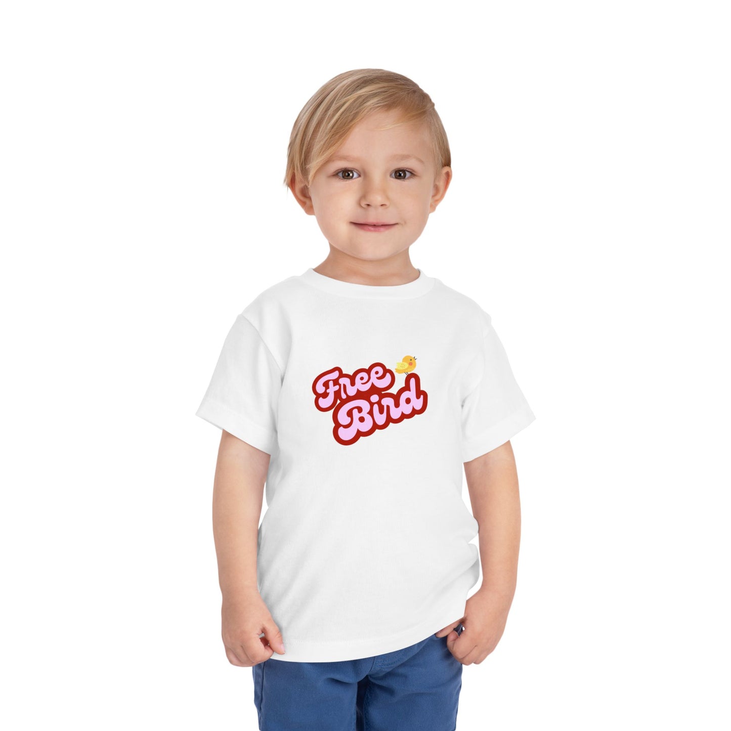 Free Bird - Unisex Toddler/Kid - Front Print on Light & Dark Tees👕