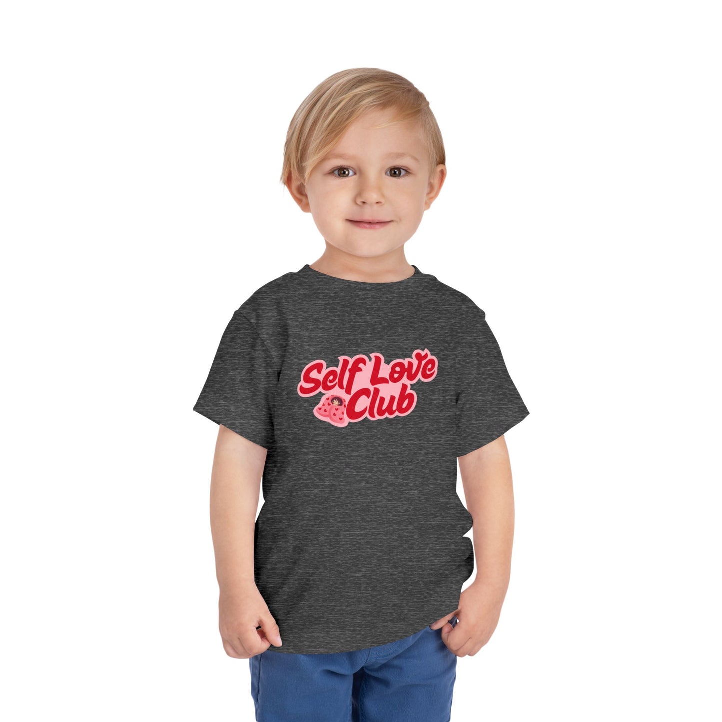 Self Love Club - Toddler/Kid - Front Print on Light & Dark Tees👕