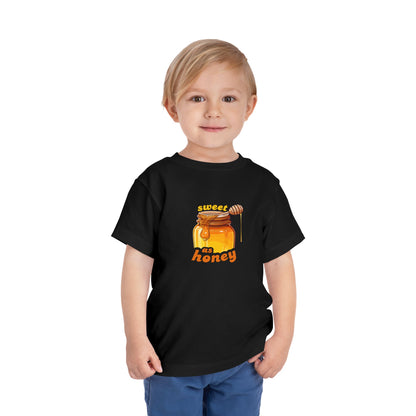 Sweet As Honey - Unisex Toddler/Kid - Front Print on Light & Dark Tees👕