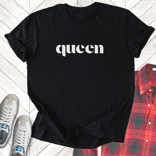 Queen - Unisex - On Dark and Light Colored Tee👕