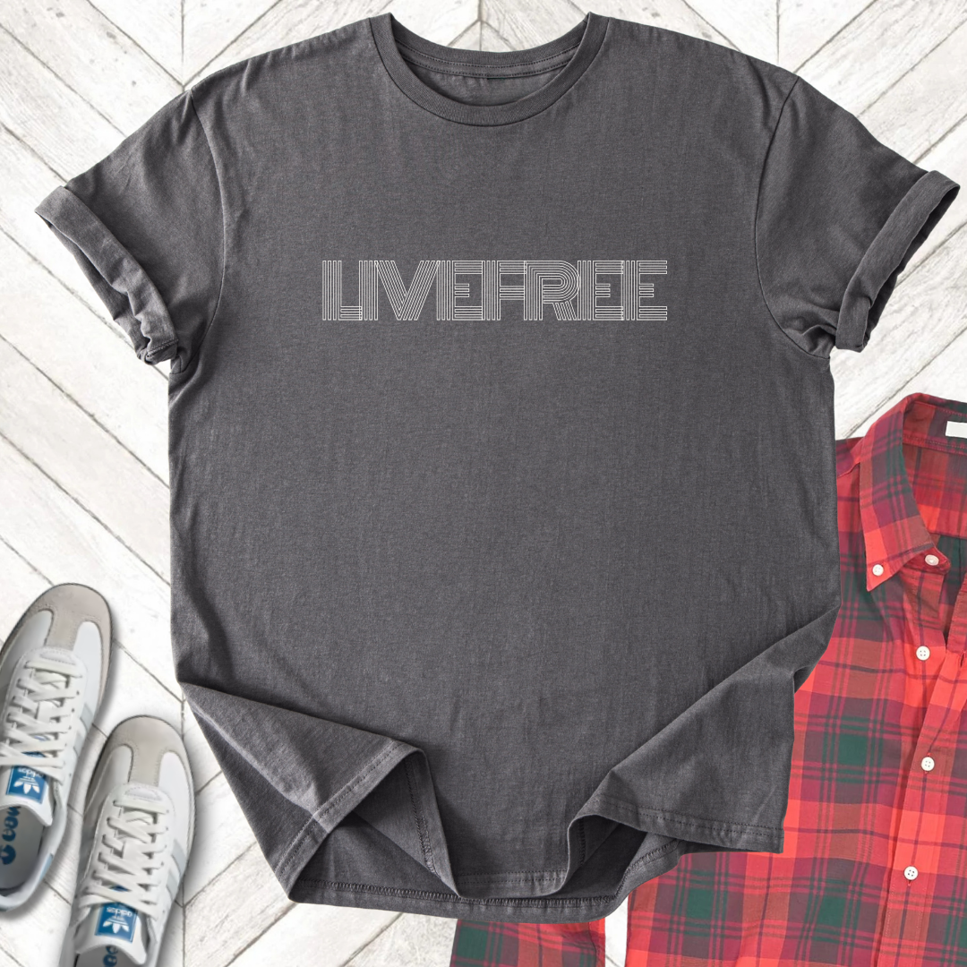 Live Free (Future) - Unisex - On Dark and Light Colored Tee👕