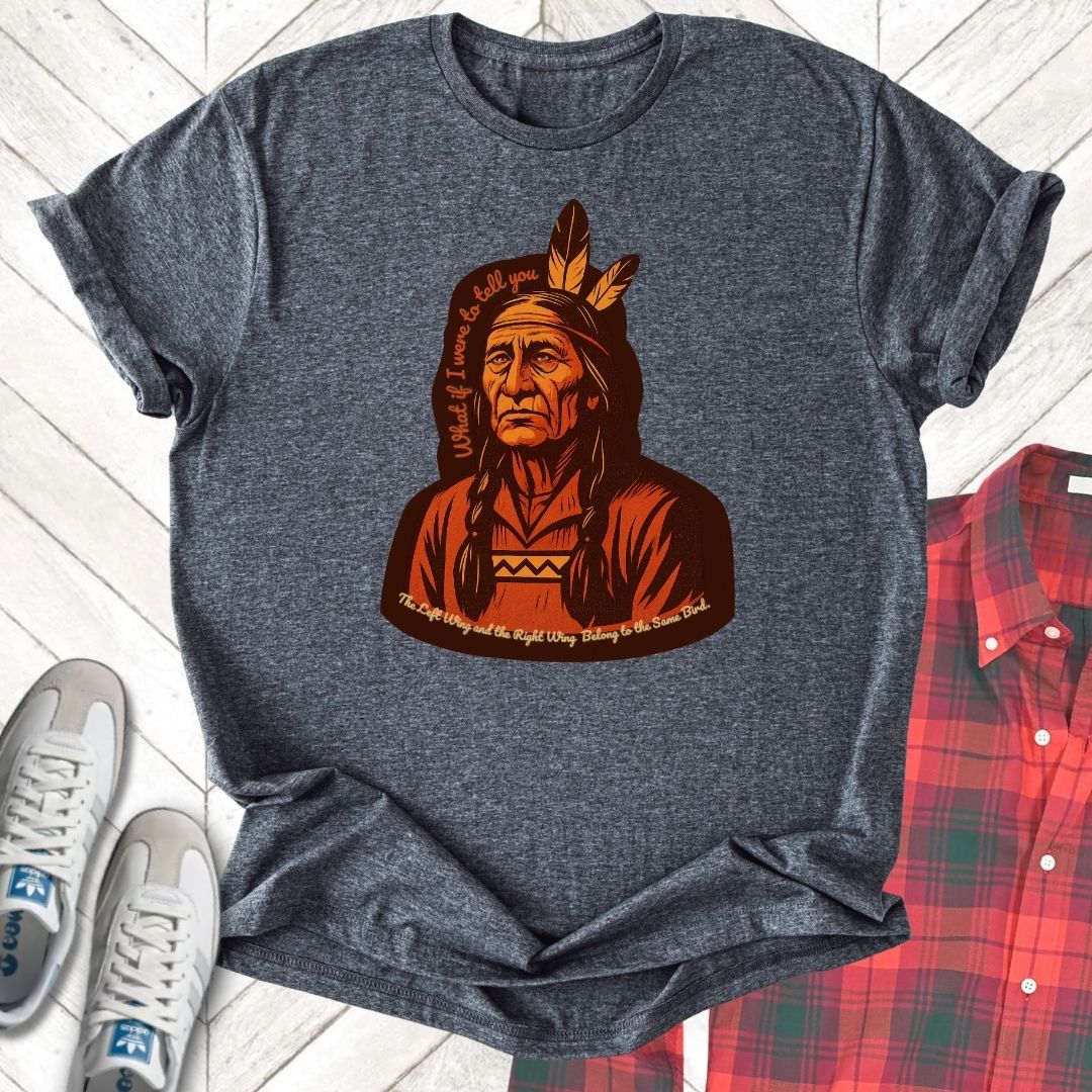 Two Wings Same Bird - Unisex - On Dark and Light Colored Tee👕