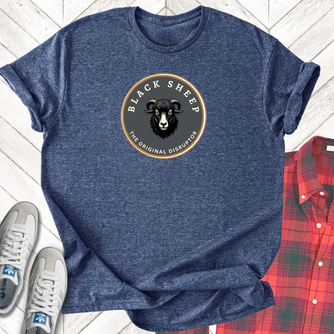 Black Sheep - Unisex - On Dark and Light Colored Tee👕