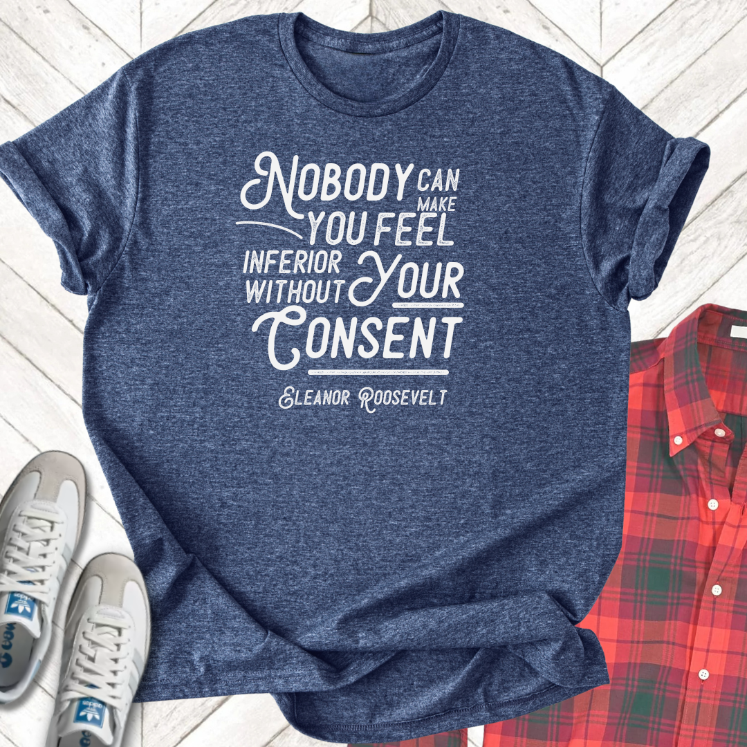 Inferior Without Concent - Unisex - On Dark and Light Colored Tee👕