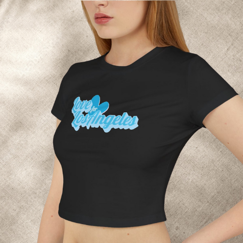 Love for Los Angeles - Women's Baby Tee👕