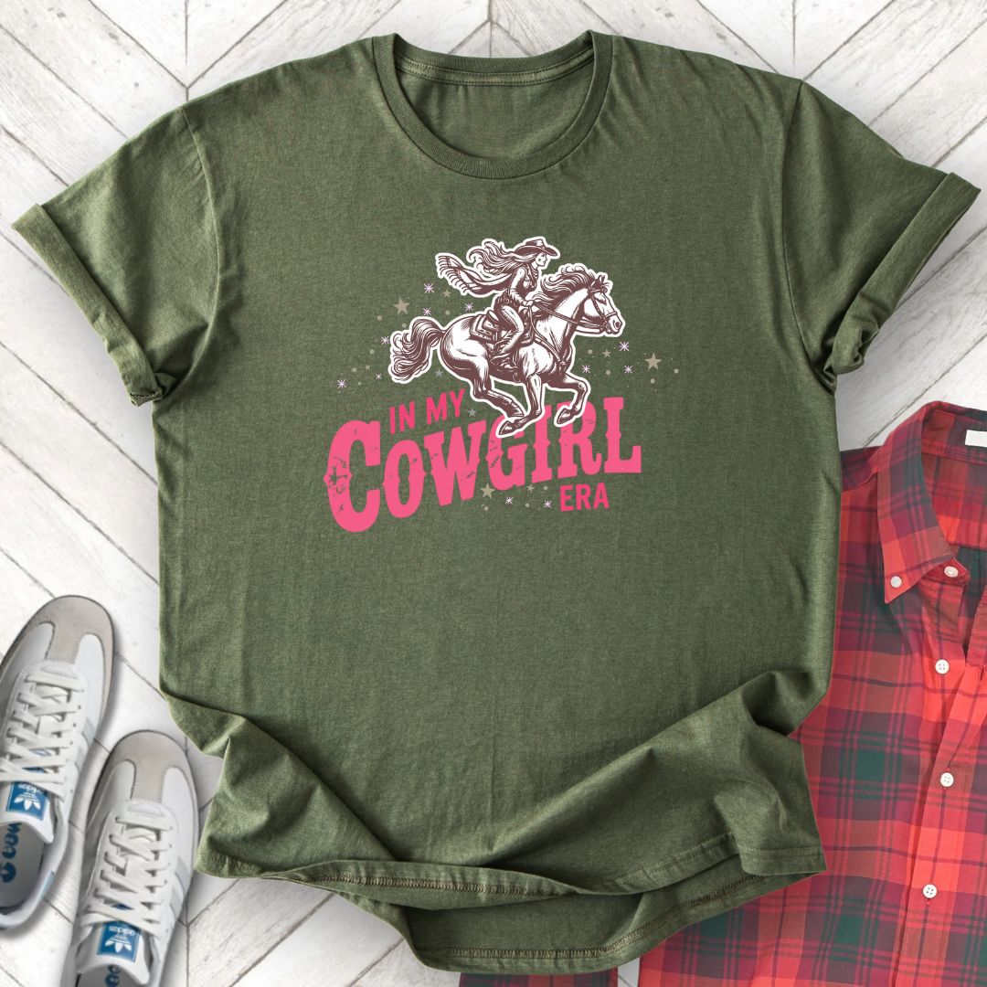 Cowgirl Era - Unisex - On Dark and Light Colored Tee👕