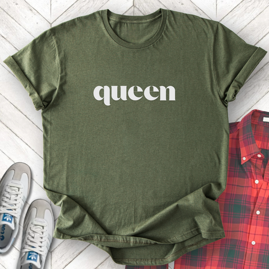 Queen - Unisex - On Dark and Light Colored Tee👕