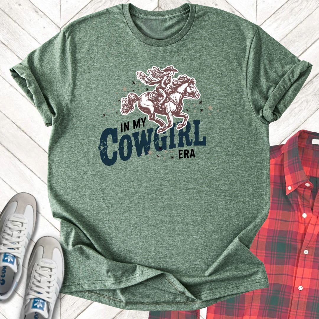 Cowgirl Era - Unisex - On Dark and Light Colored Tee👕
