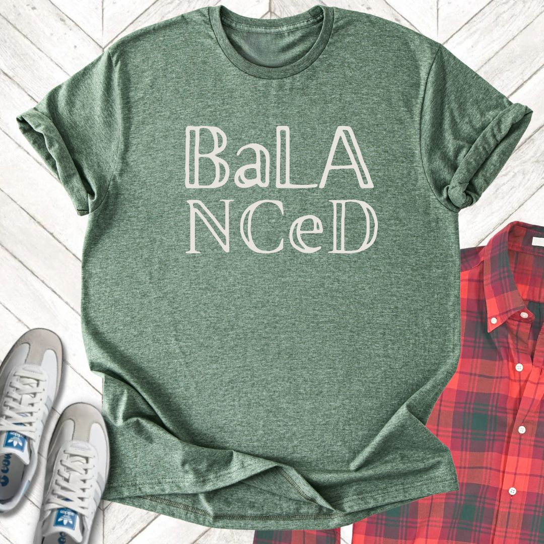 Balanced(ish) - Unisex - On Dark and Light Colored Tee👕