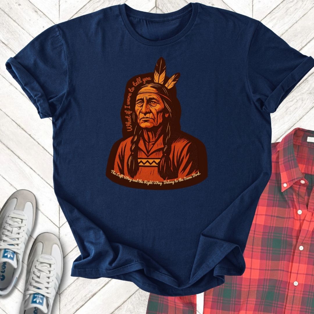 Two Wings Same Bird - Unisex - On Dark and Light Colored Tee👕