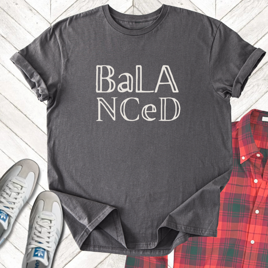Balanced(ish) - Unisex - On Dark and Light Colored Tee👕