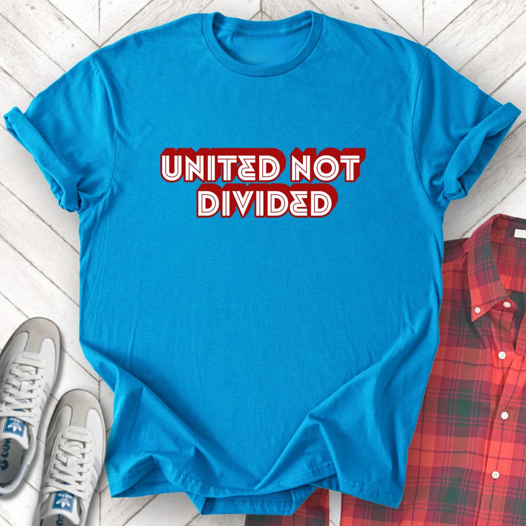 United Not Divided - Unisex - On Dark and Light Colored Tee👕