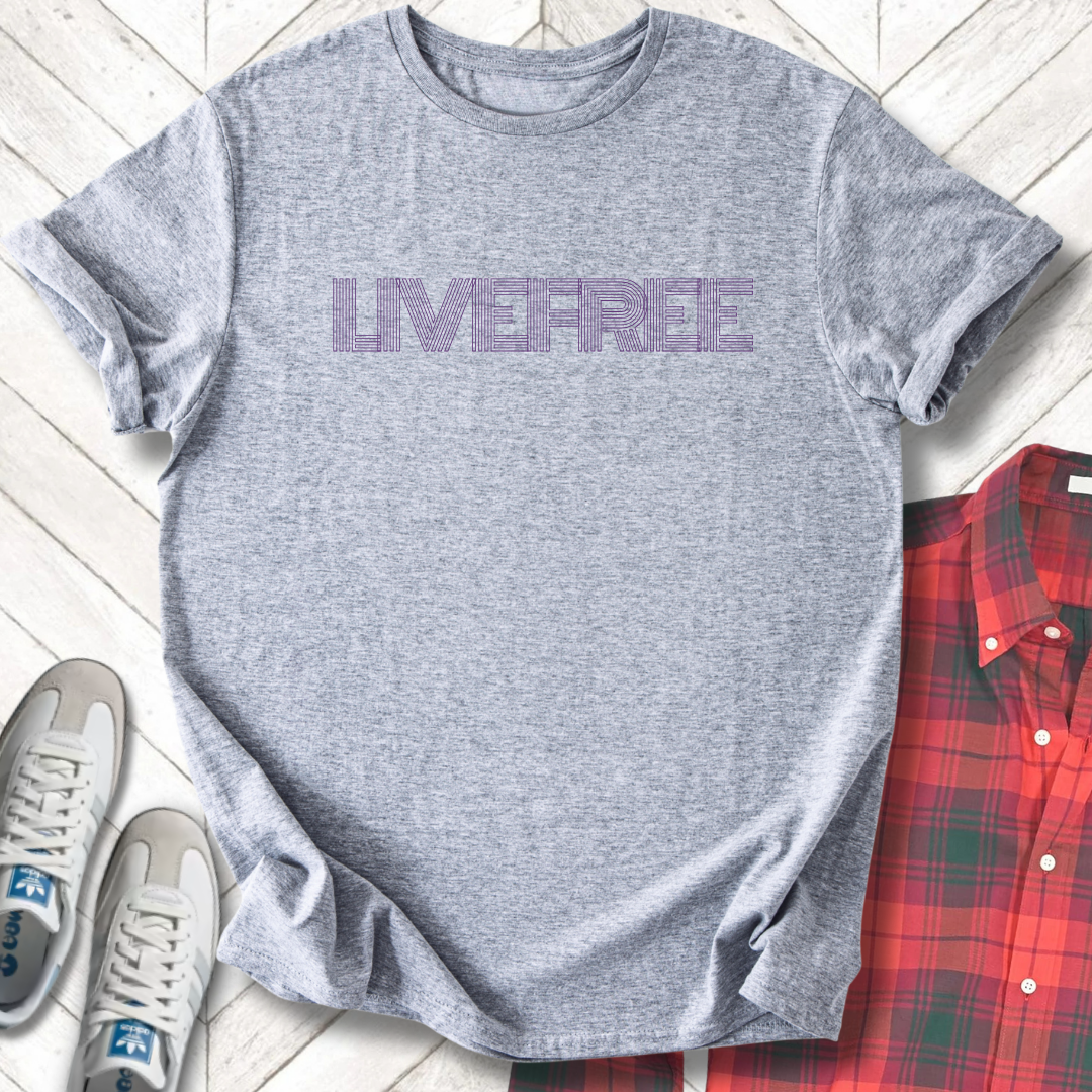 Live Free (Future) - Unisex - On Dark and Light Colored Tee👕
