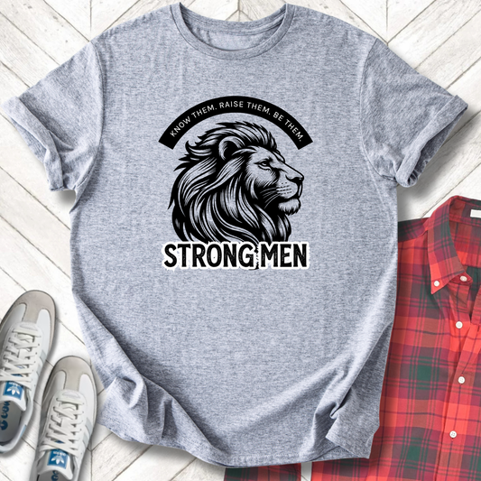 Strong Men - Unisex - On Dark and Light Colored Tee👕