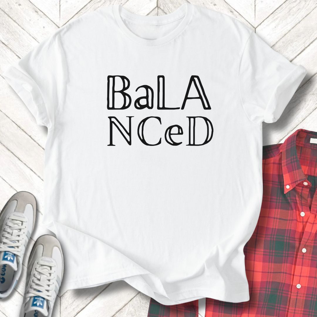 Balanced(ish) - Unisex - On Dark and Light Colored Tee👕