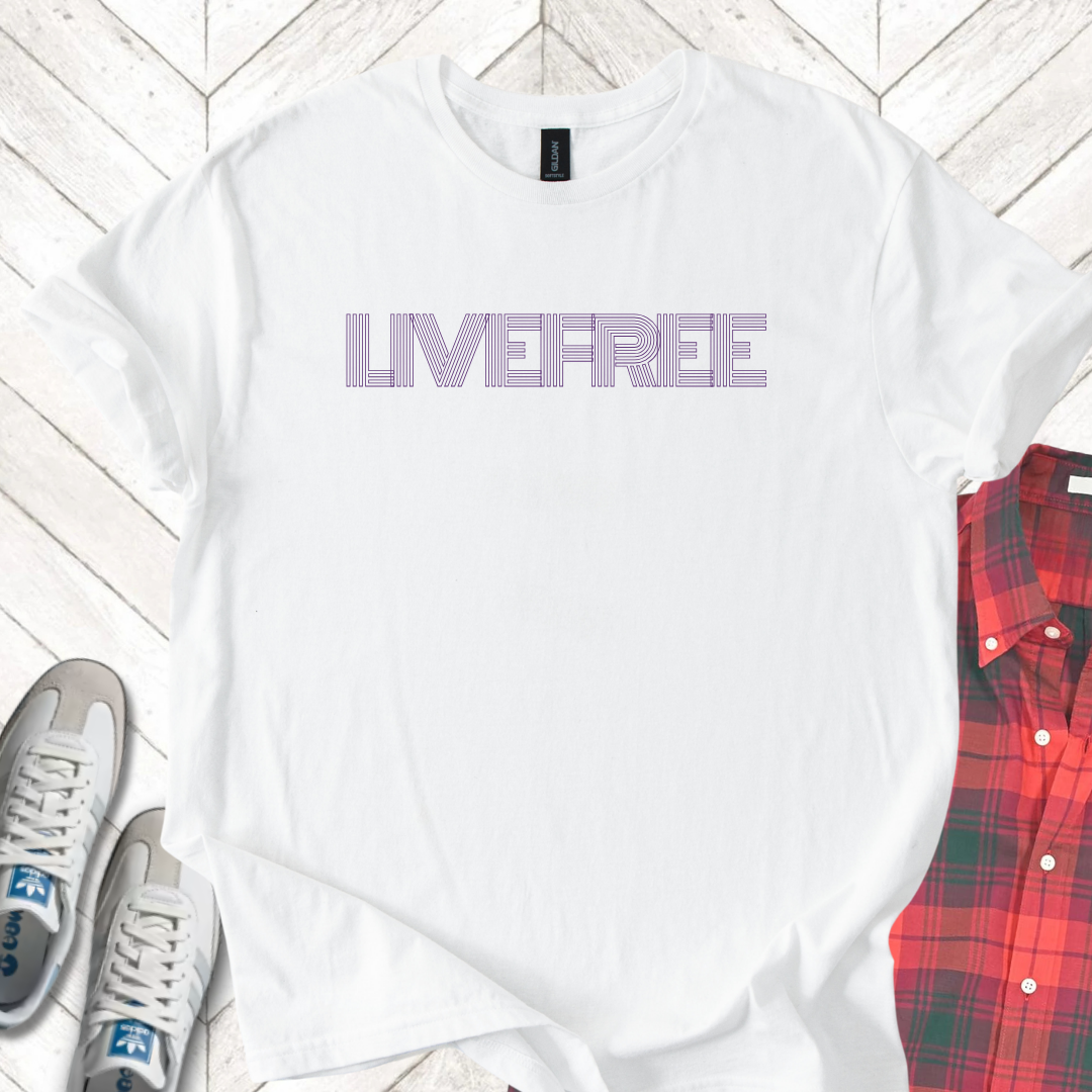 Live Free (Future) - Unisex - On Dark and Light Colored Tee👕